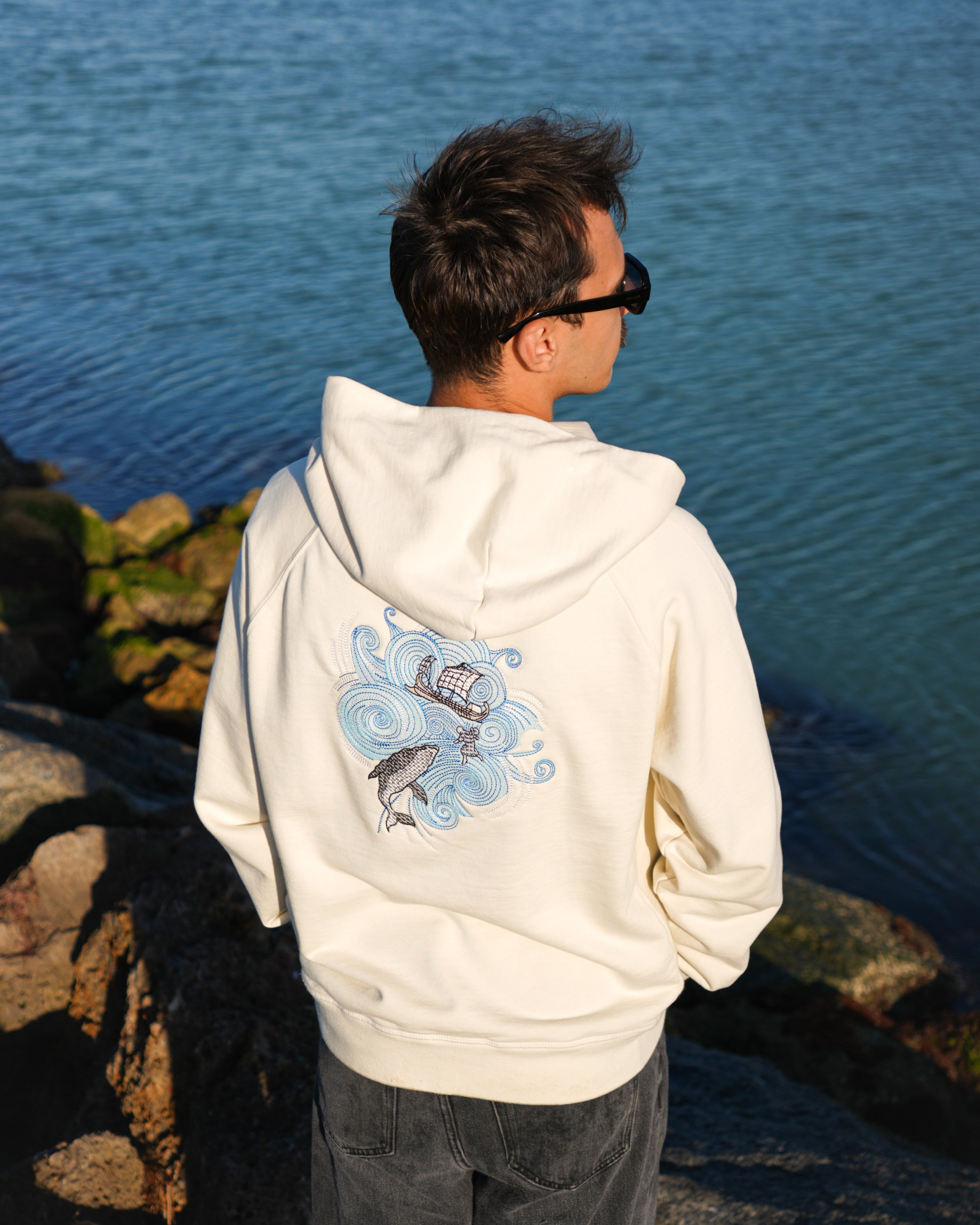 Even The Sea Obeys Hoodie – ruah.community